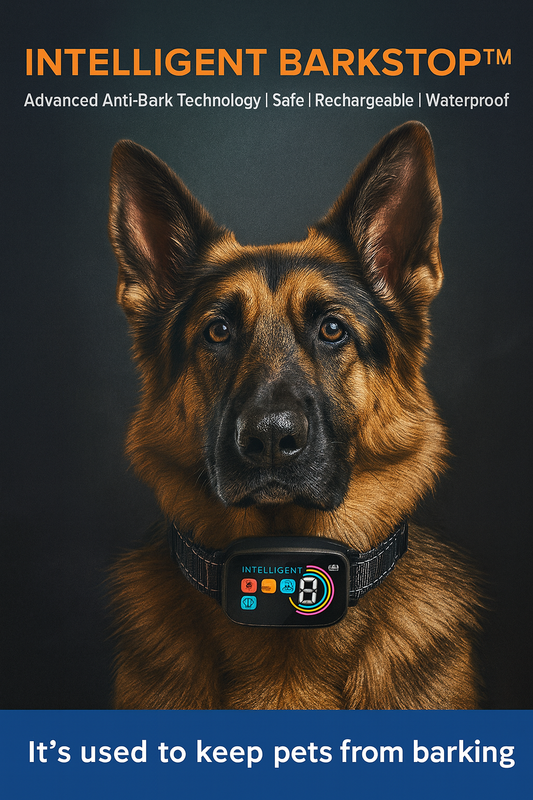 Smart Bark Stopper Pro — Automatic Anti-Barking Collar for Dogs | IP67 Waterproof & Rechargeable